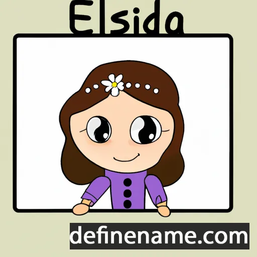 Esilda cartoon