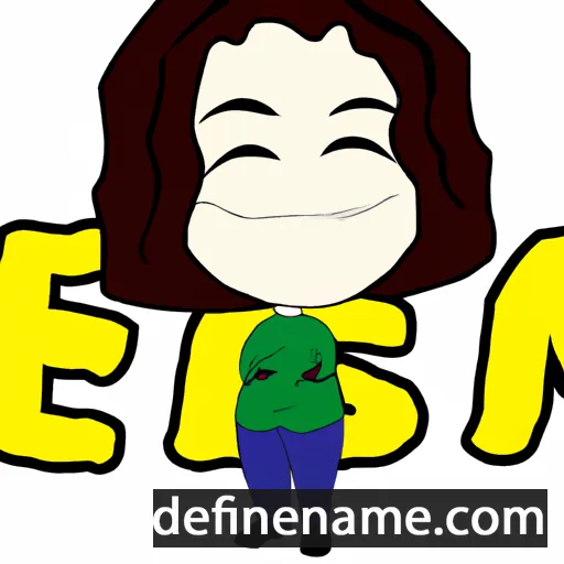 Esmai cartoon