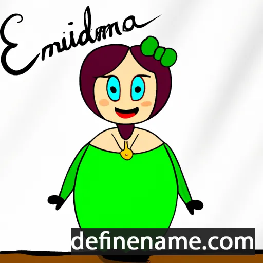 Esmeraldina cartoon