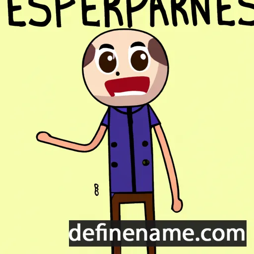 Esperañs cartoon