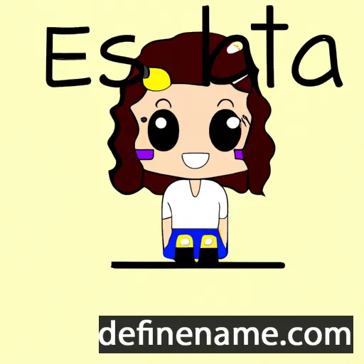 Estécia cartoon