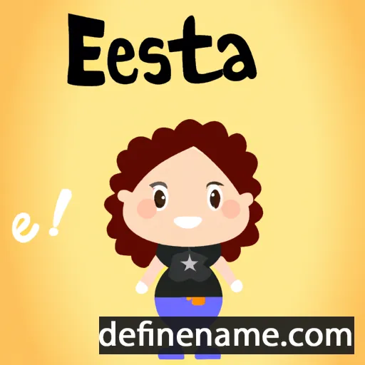 Estefa cartoon