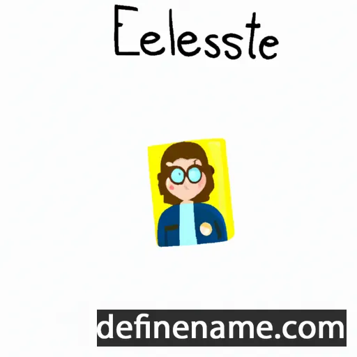 Estellene cartoon