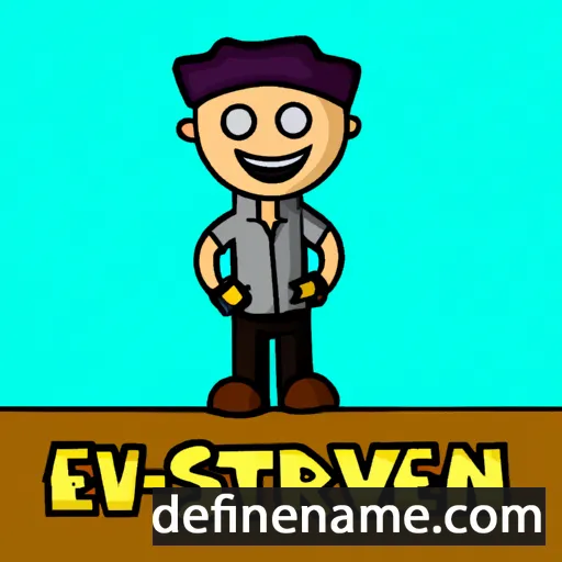 Esteven cartoon