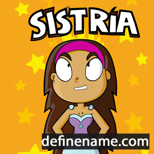 Estrelda cartoon