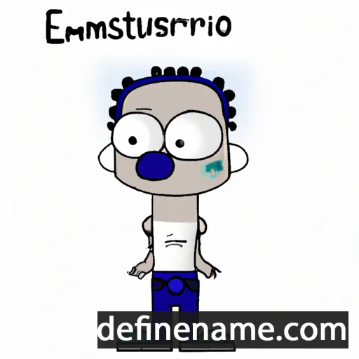 Esturmio cartoon