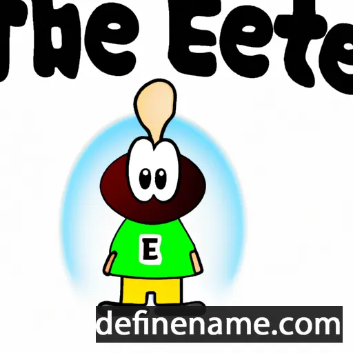 Etee cartoon