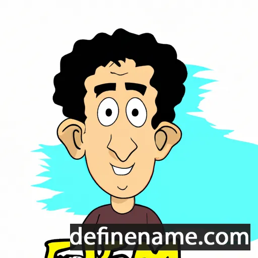 cartoon of the name Ethem