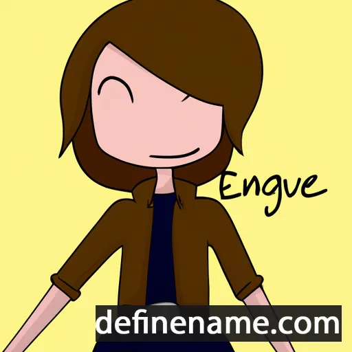 Évangèle cartoon