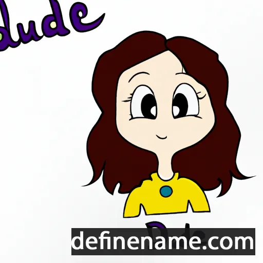 Eudalie cartoon