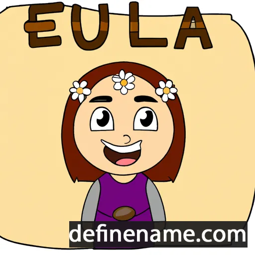 Eulah cartoon