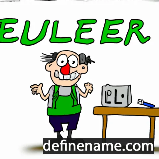 Euler cartoon