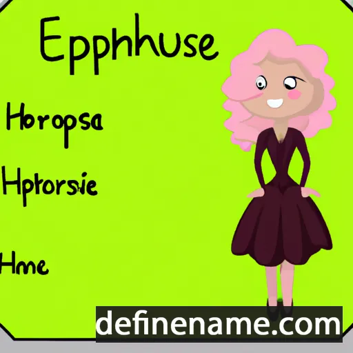 Euphrosine cartoon