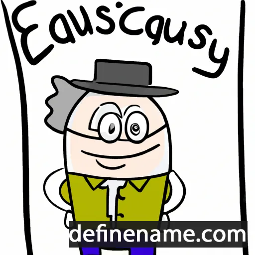 Eustacjusz cartoon