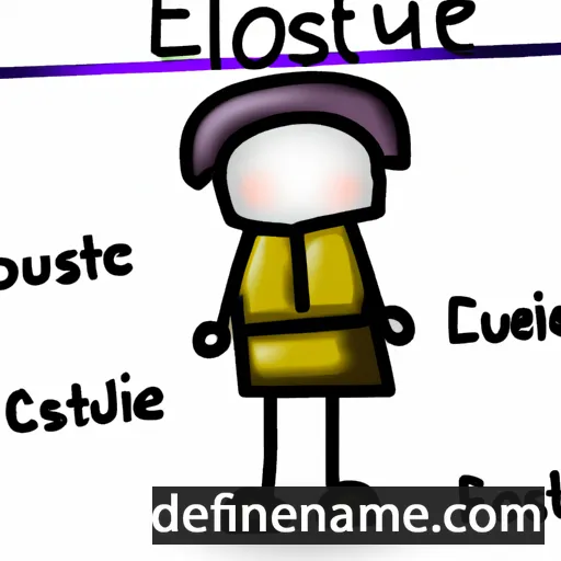 Eustolie cartoon