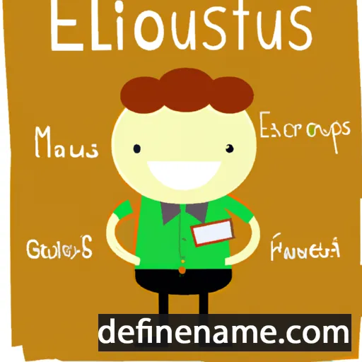 Eustolius cartoon