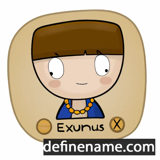 Euxenus cartoon