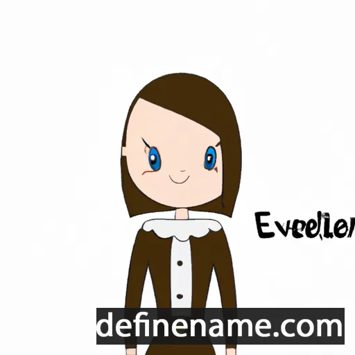 Evalene cartoon