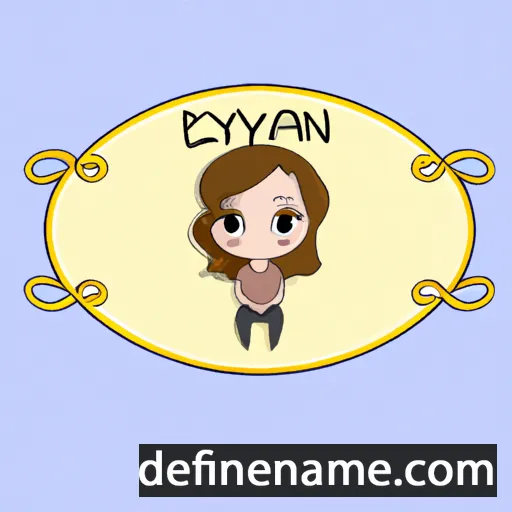 Evalynn cartoon