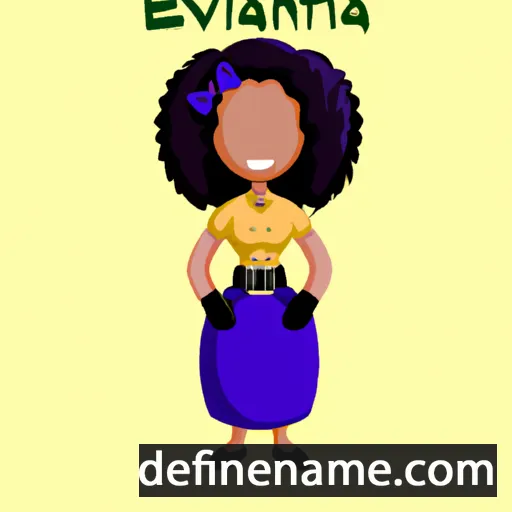 Evanthia cartoon