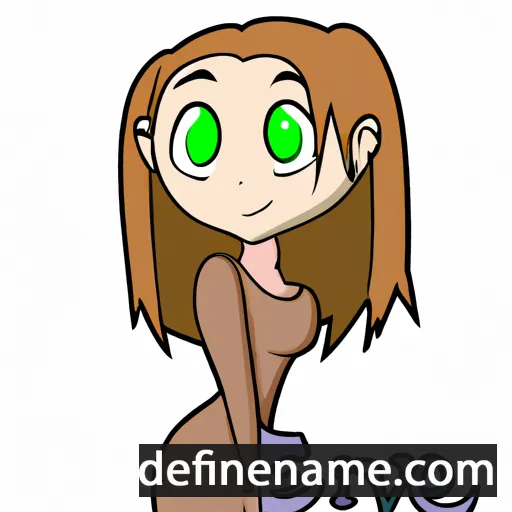 cartoon of the name Eve