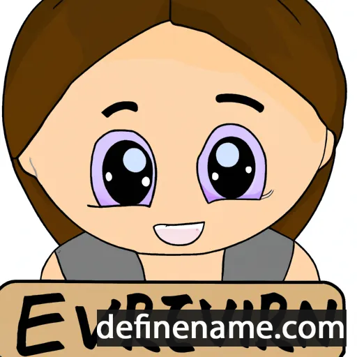 Everlyn cartoon