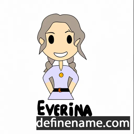 Evernia cartoon