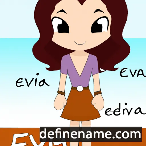 Evia cartoon