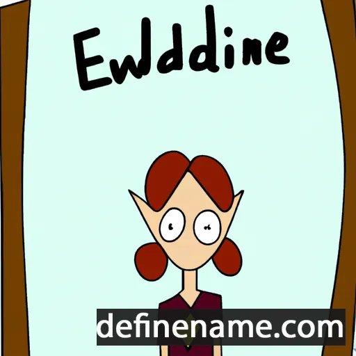 Ewaldine cartoon