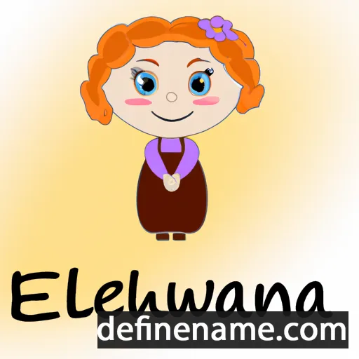 Eweliina cartoon