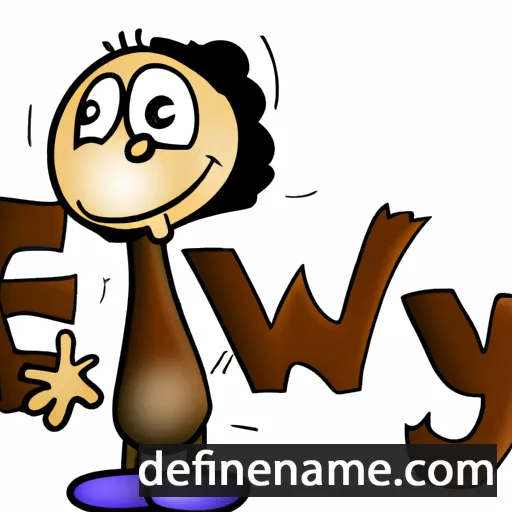 Ewy cartoon