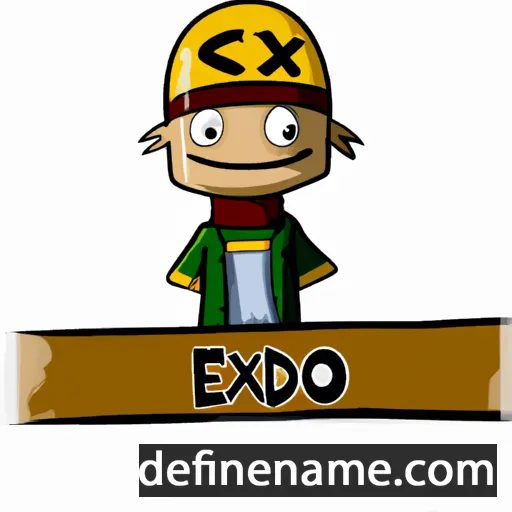 Exidio cartoon