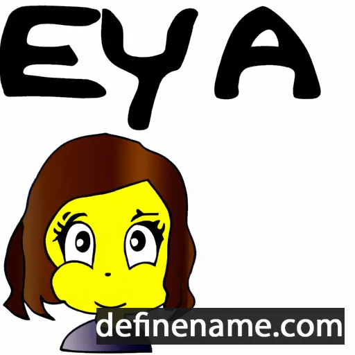 Eyda cartoon