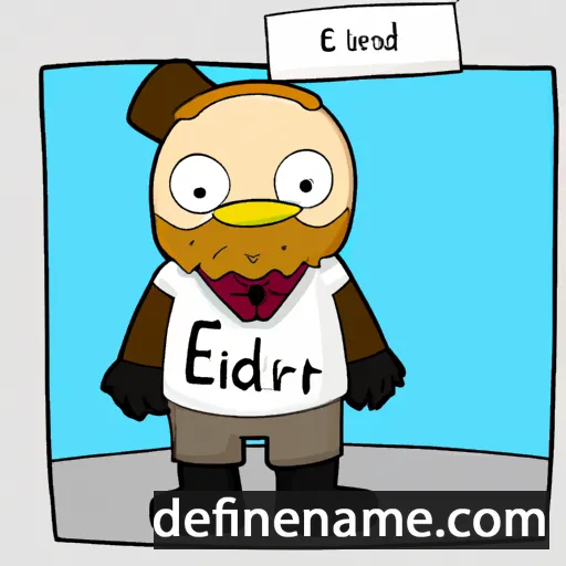 Eyðfríð cartoon