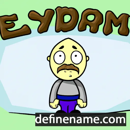 Eyðmar cartoon