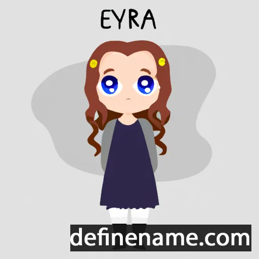 Eyþóra cartoon