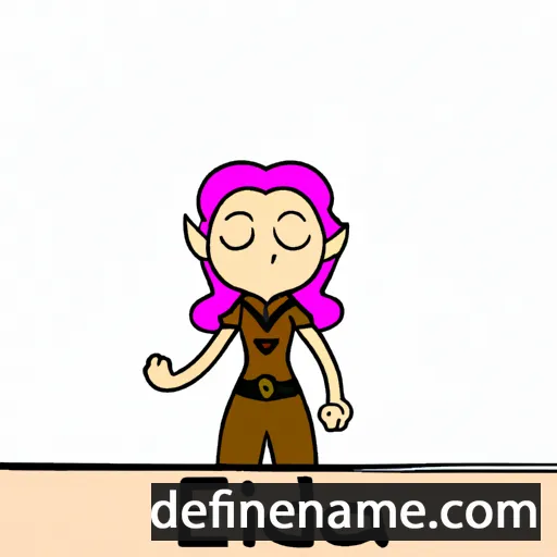 Ezelda cartoon