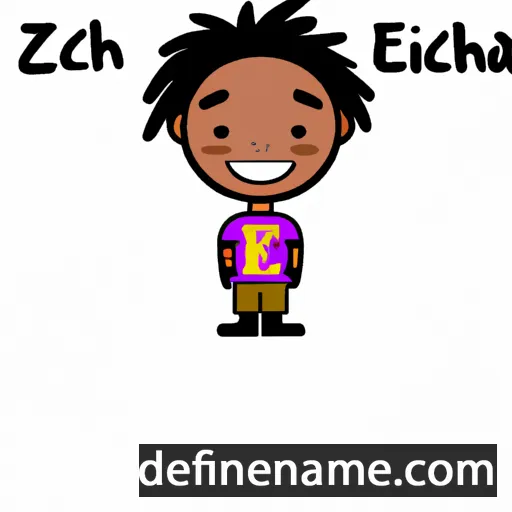 Eziah cartoon