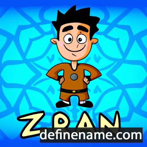 Ezran cartoon