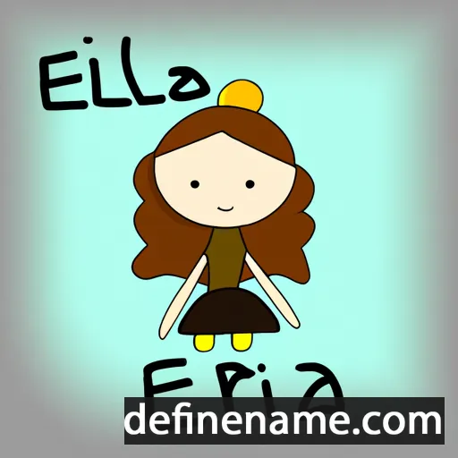 Ezriela cartoon