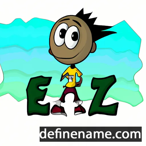 Ezzie cartoon