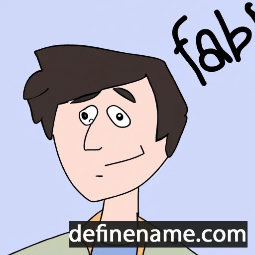 Fabi cartoon