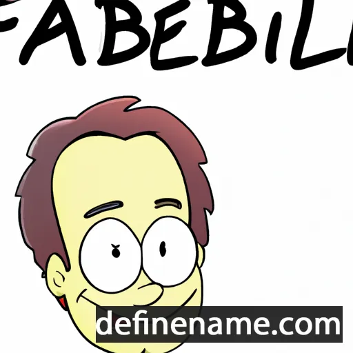 Fabiele cartoon