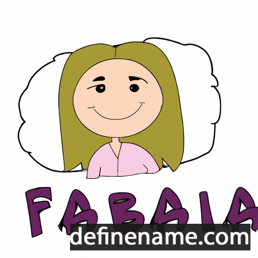 Fabijana cartoon