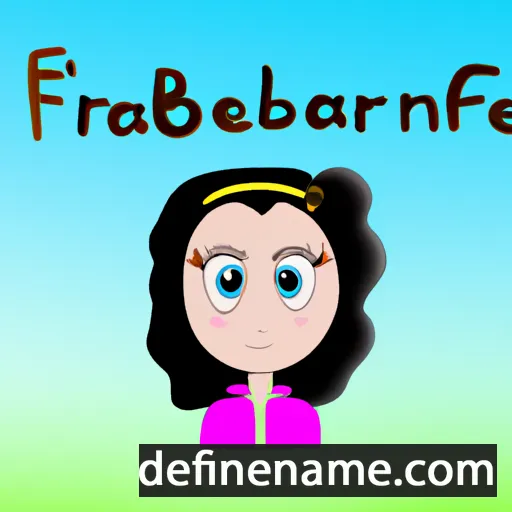 Fabrienne cartoon