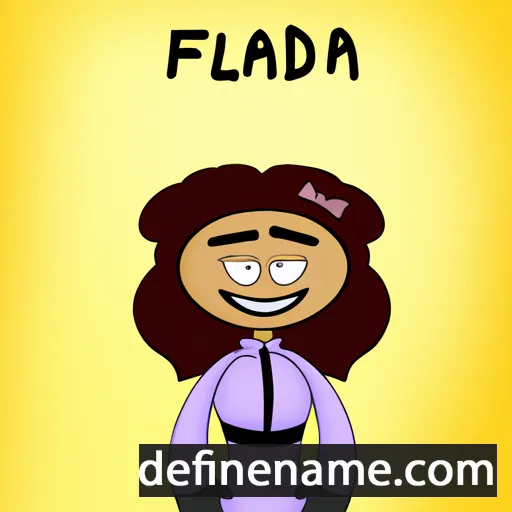 Fadela cartoon