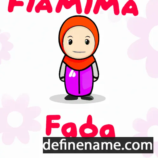 Fadhma cartoon