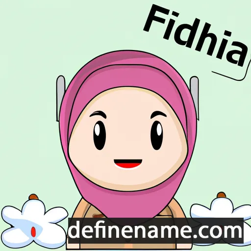 Fadiah cartoon