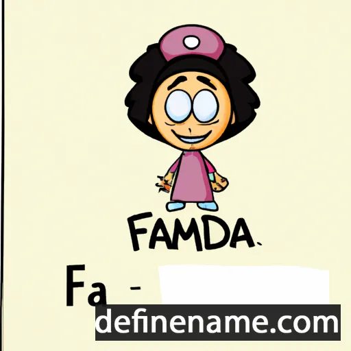 Faduma cartoon