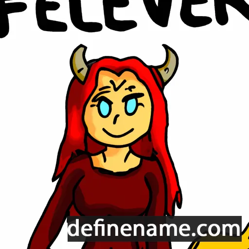 Fælværa cartoon